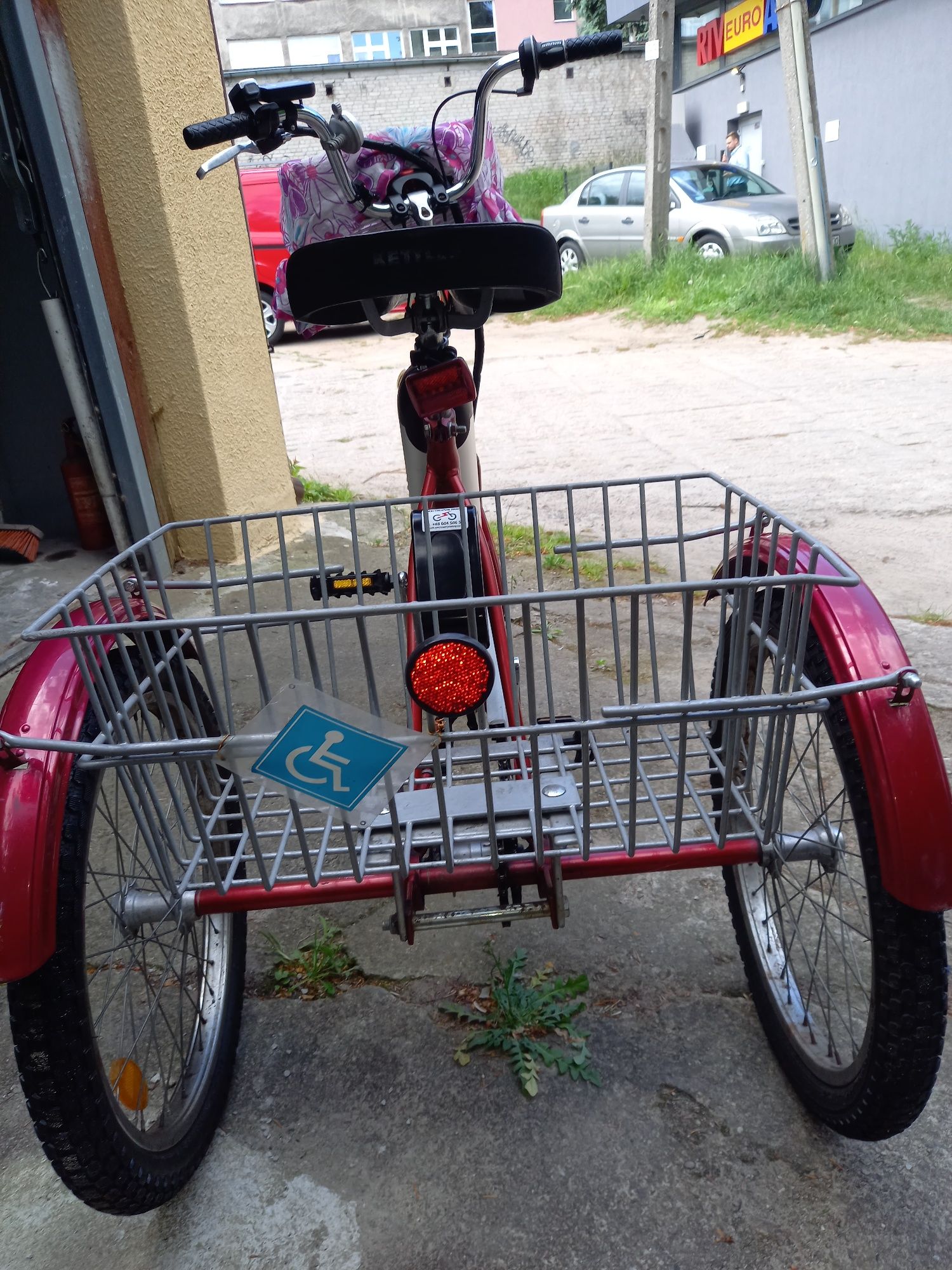 Rehabilitacyjny rower trójkołowy elektryczny Tolek