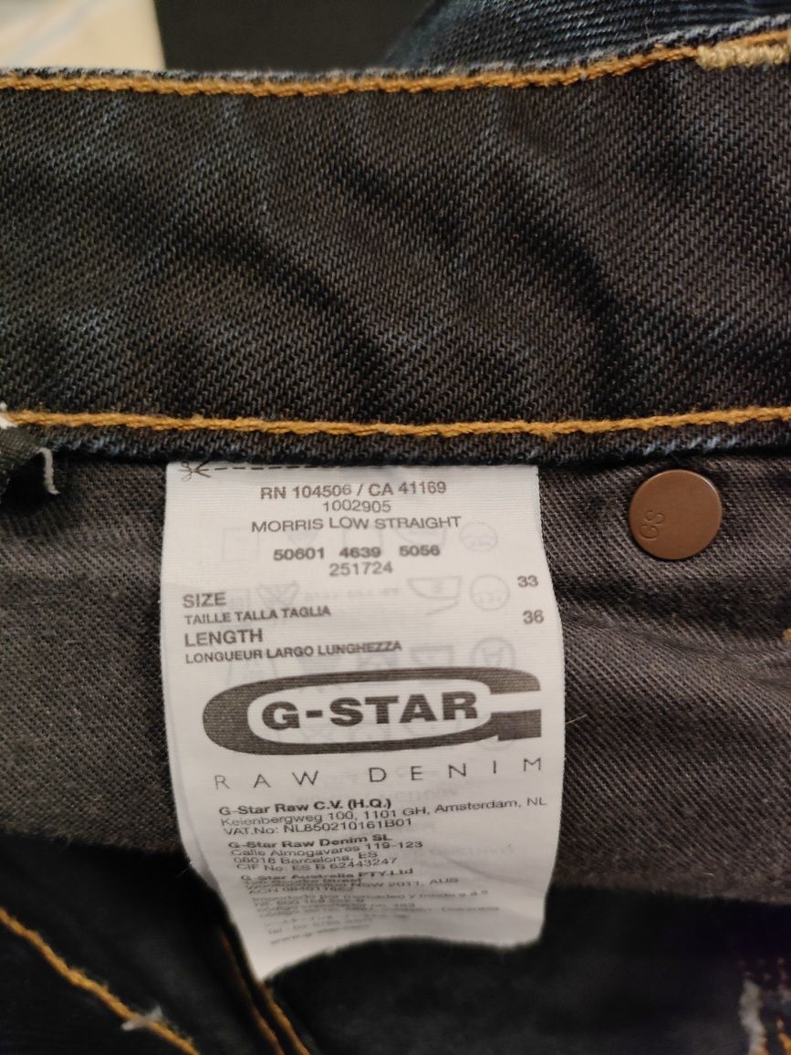 Sprzedam spodnie G-star 33/36