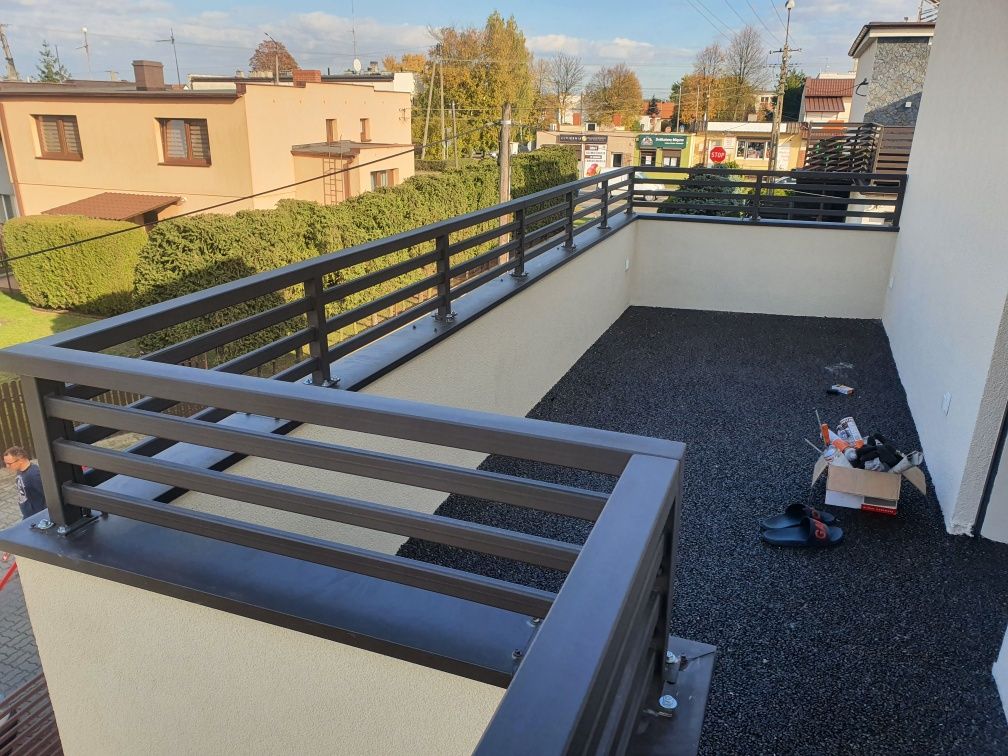 Balustrady zewnętrzne wewnętrzne, francuskie
