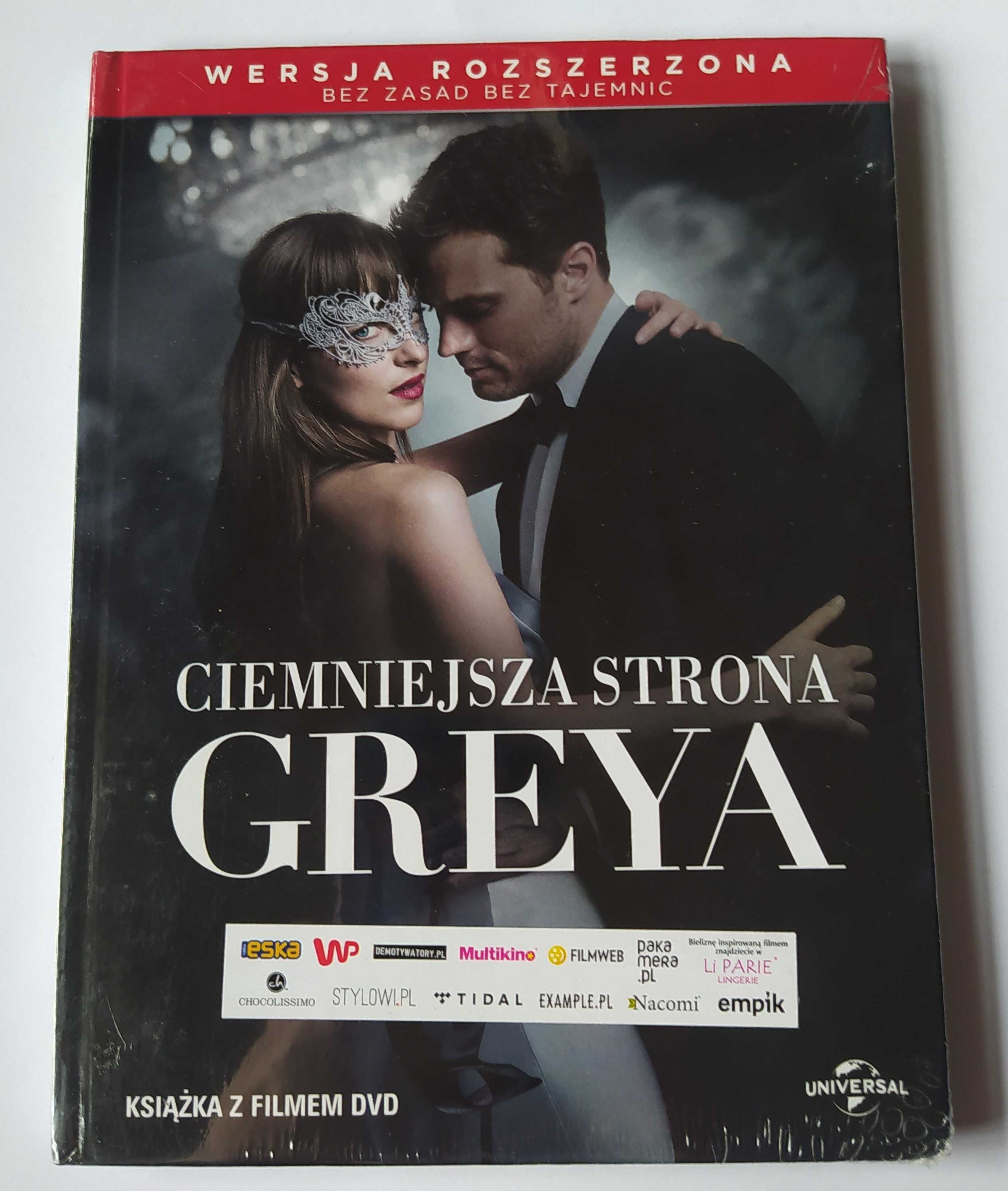 Ciemniejsza Strona Greya + Nowe Oblicze Greya 2 x DVD Booklet
