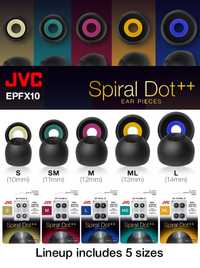 JVC SpiralDot ++ EP-FX10