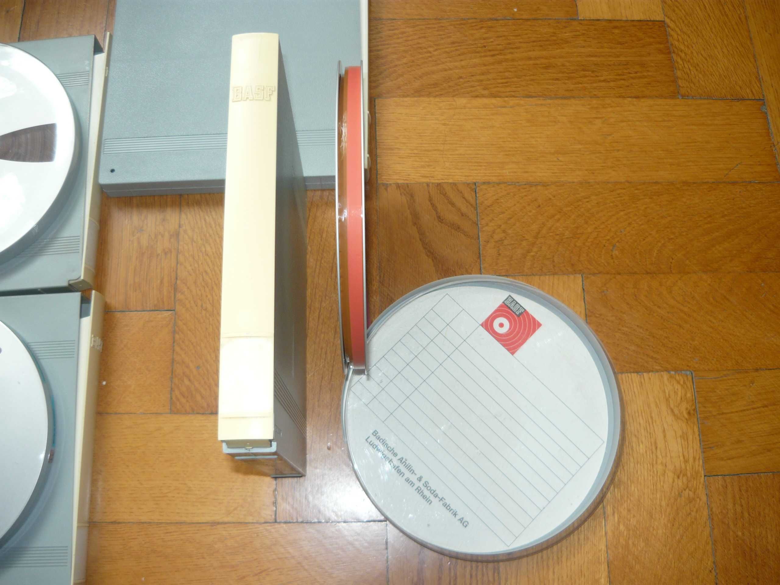 Basf aluszpule 18cm z tasma basf oryginalnym pudelkiem plastikowym