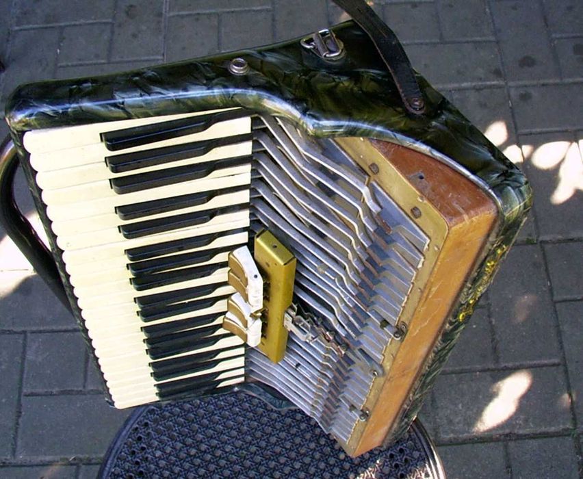 Akordeon.Korpus strona melodyczna Firotti 120 bas