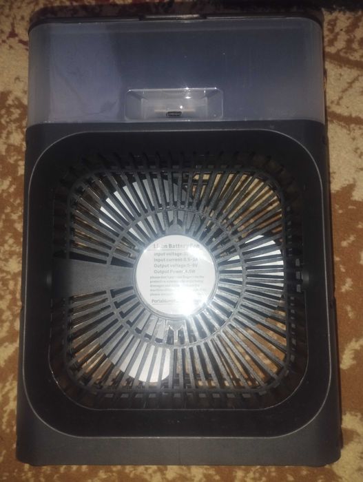 Портативний ручний вентилятор 4в1 USB