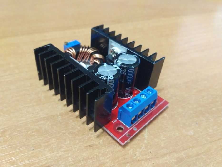 DC-DC Повышающий преобразователь, Step up, Boost, 150W аудио