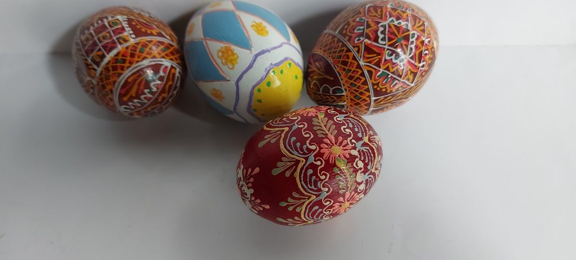 Stara pisanki drewniane