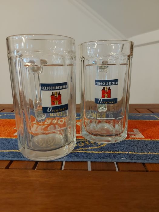 Canecas de Cerveja FELDSCHÖSSCHEN Original. 0,5L.