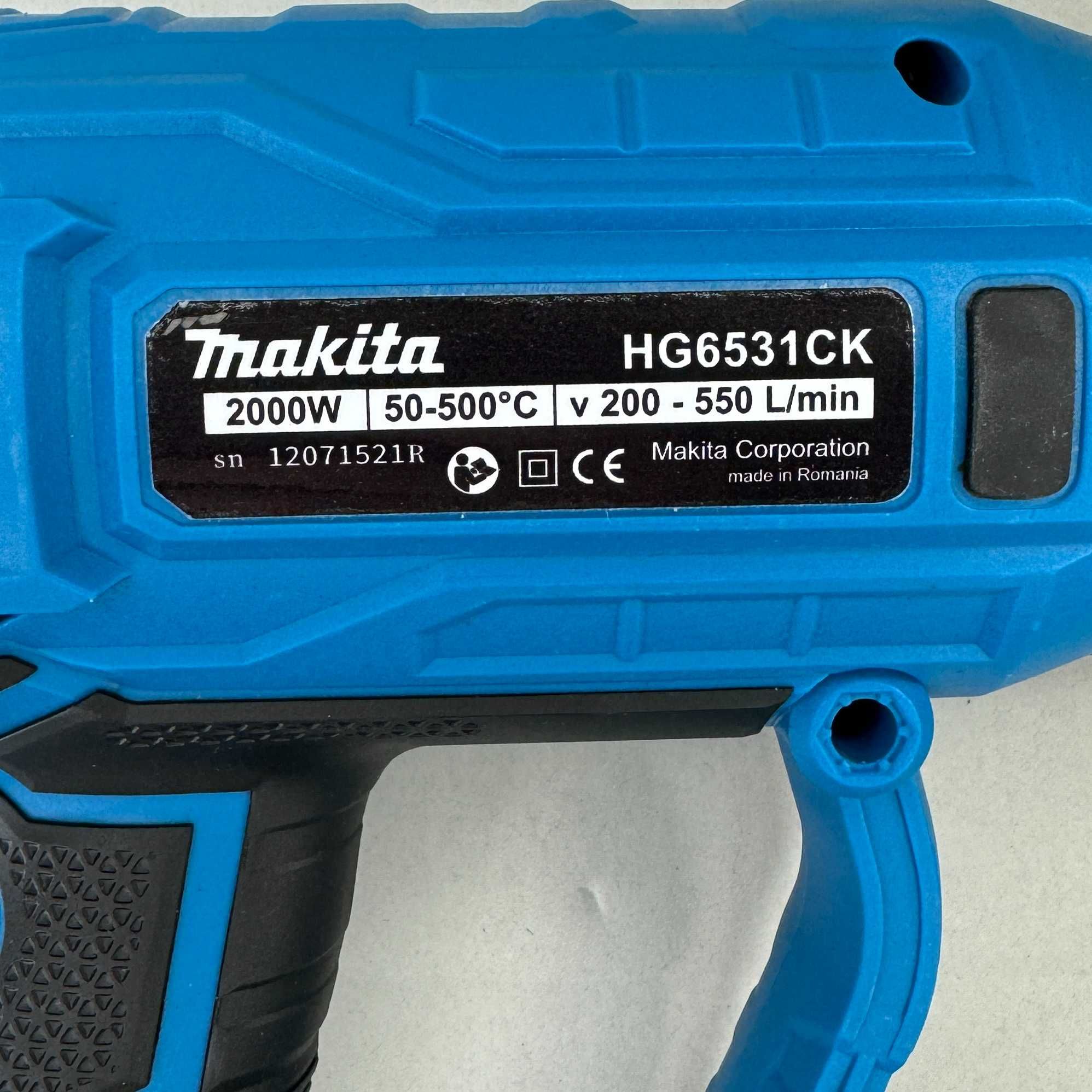 Технічний фен Makita HG6531CK (будівельний, Румунія)