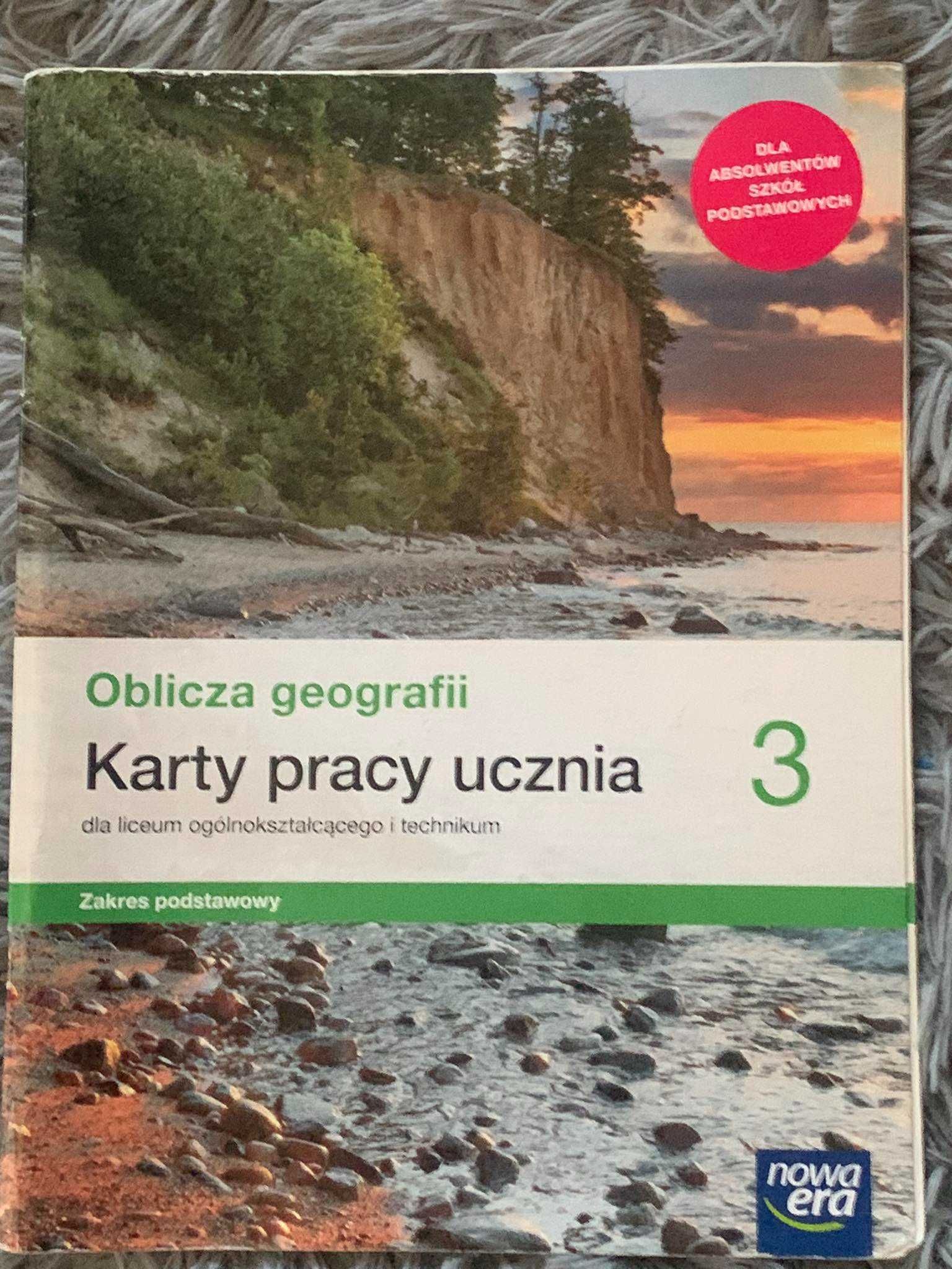 Oblicza geografii 3 karty pracy