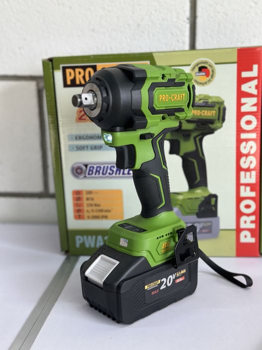 Ціна тижня!!! Гайковерт Procraft PWA18 550Нм тушка