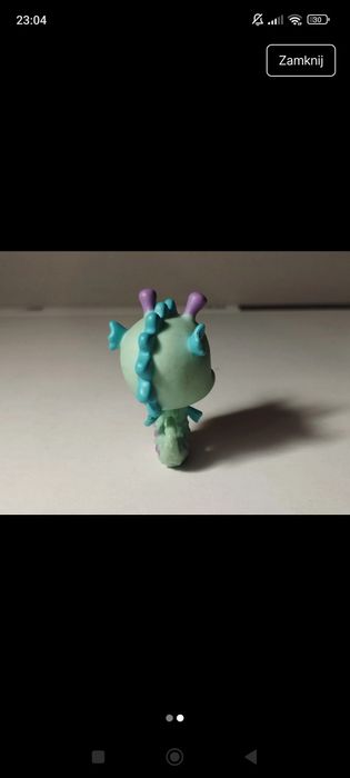 Figurka Littlest pet shop hasbro konik morski niebieski