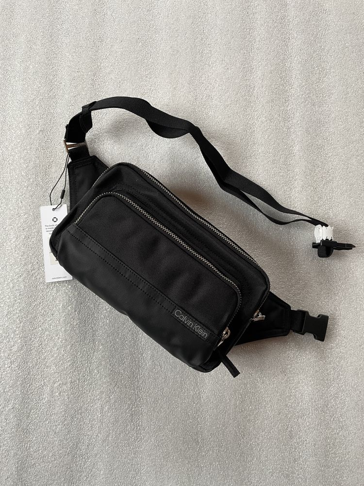 Новая сумка calvin klein (ck utility belt bag black unisex) с америки