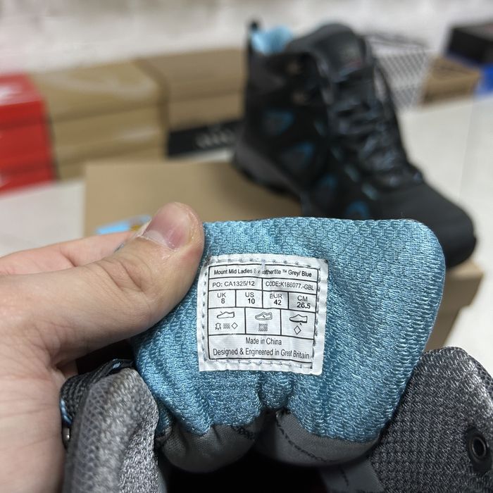 Чоловічі трекінгові черевики Karrimor Mountain Waterproof 42 р високі