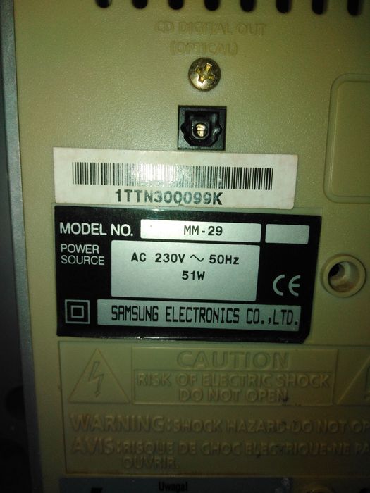 Wierza Samsung  MM29.