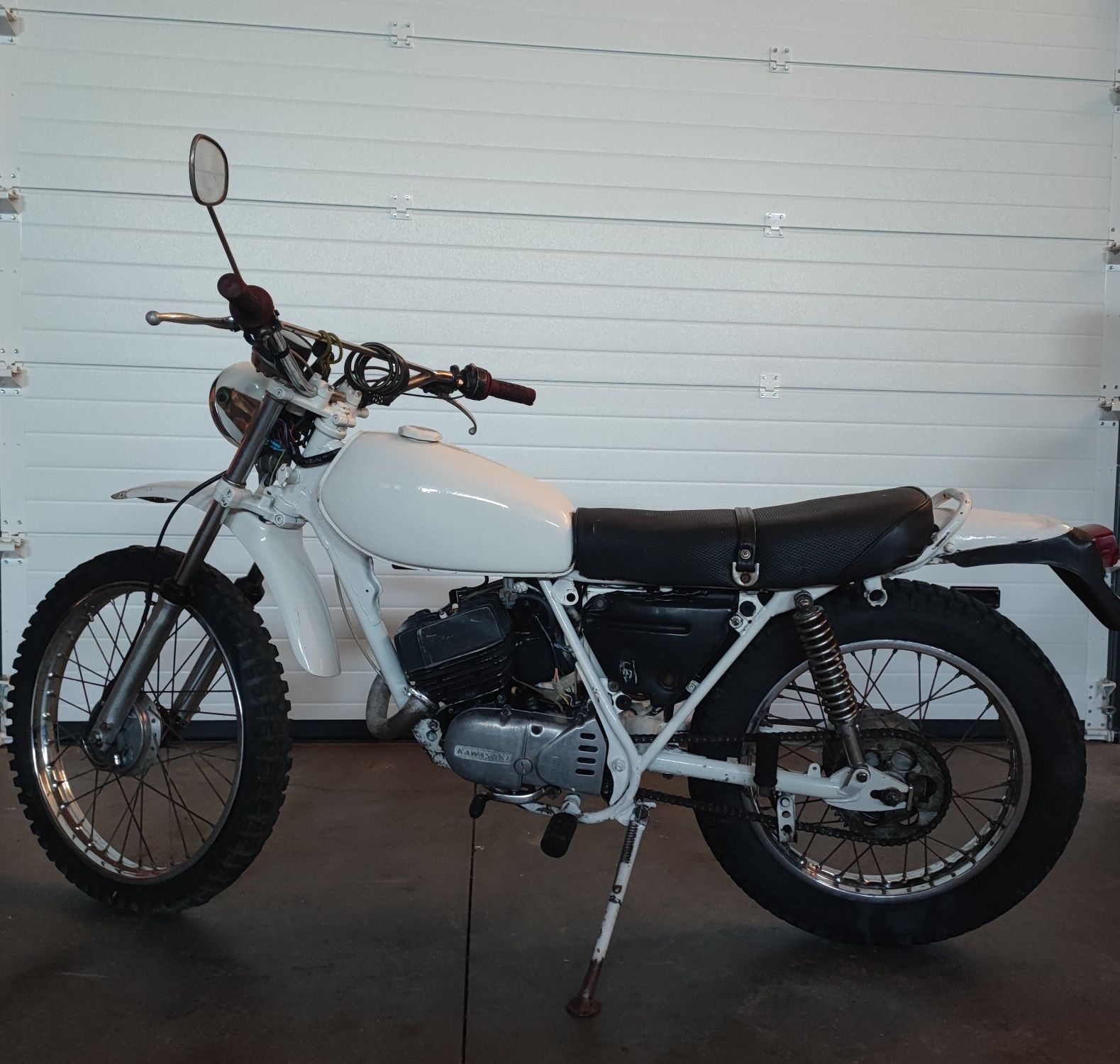 Kawasaki 125 KE. Enduro