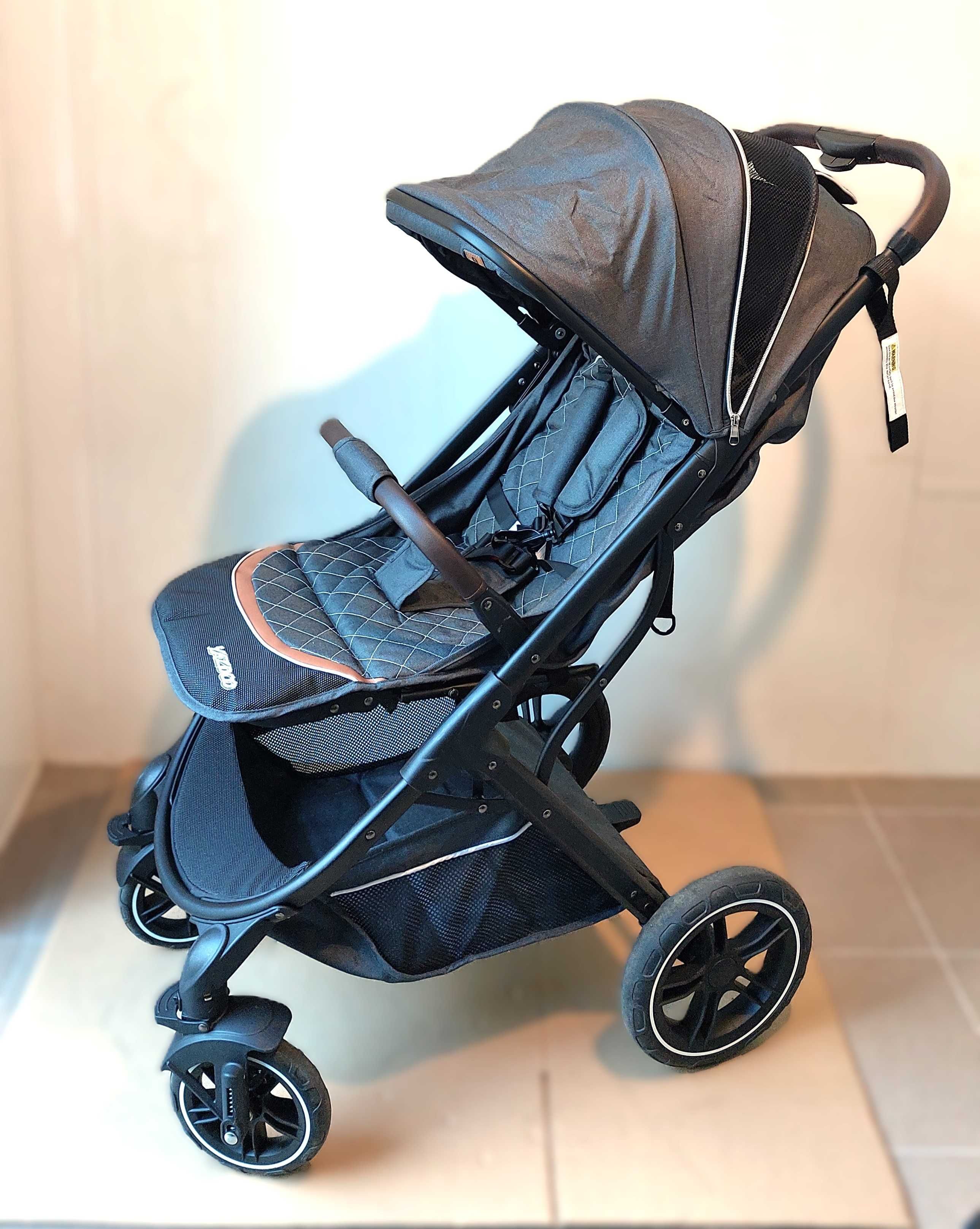 YAZOCO Wózek dziecięcy składany spacerówka wiek 0-4 do 22kg