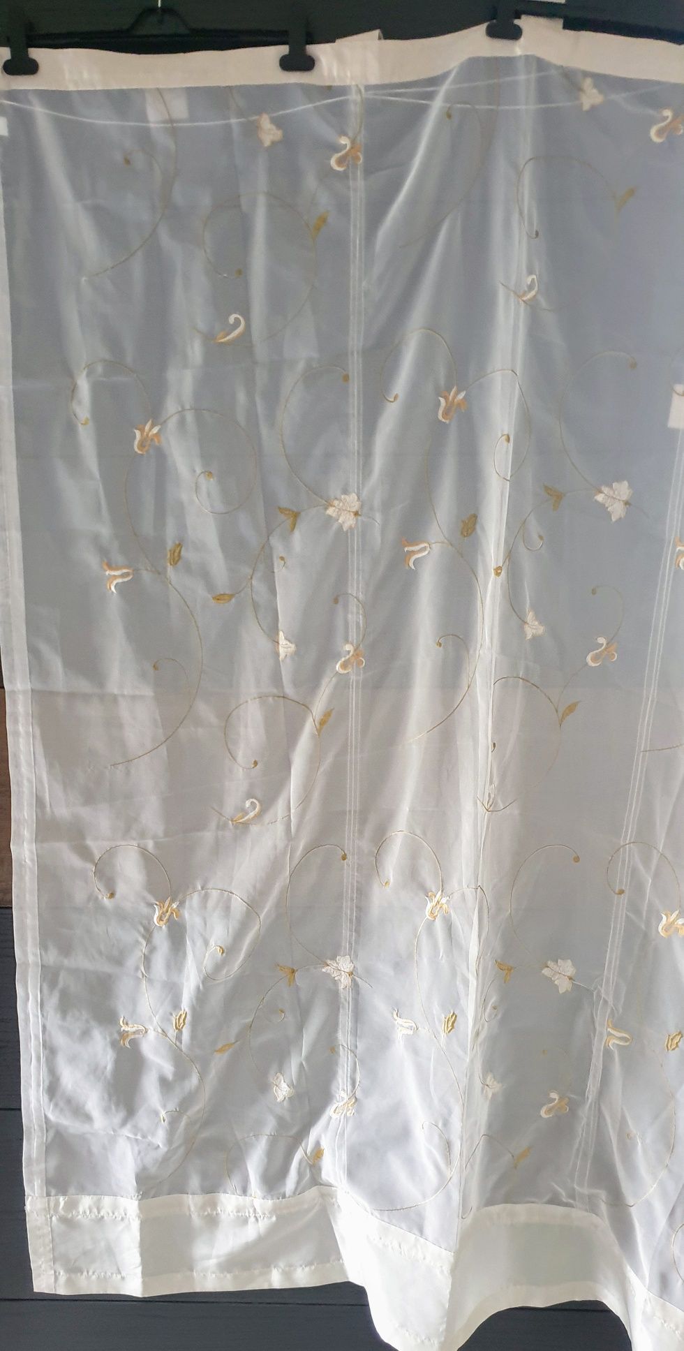 Firana z wzorem  140cmx160cm