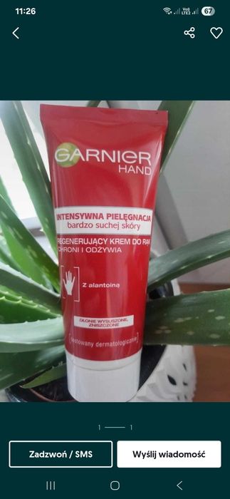 2 kremy do rąk Garnier klasyczna wersja