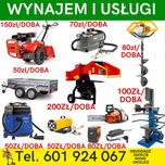 Wynajem sprzętu i usługi