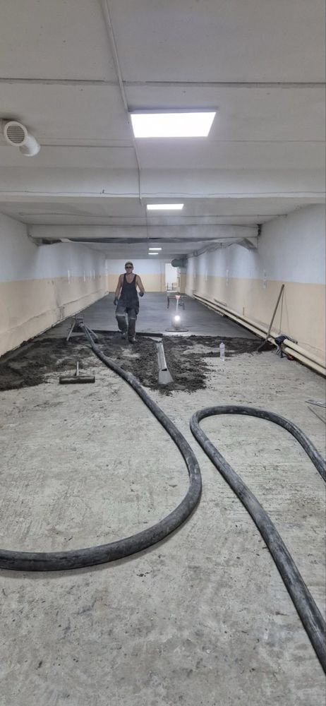 Полу сухая стяжка,Стяжка пола,Напівсуха Стяжка підлоги,Стяжка підлоги