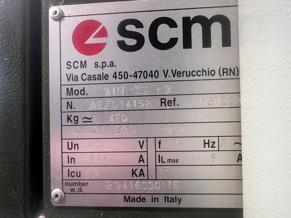 Szlifierka szerokotaśmowa SCM Sandya Win