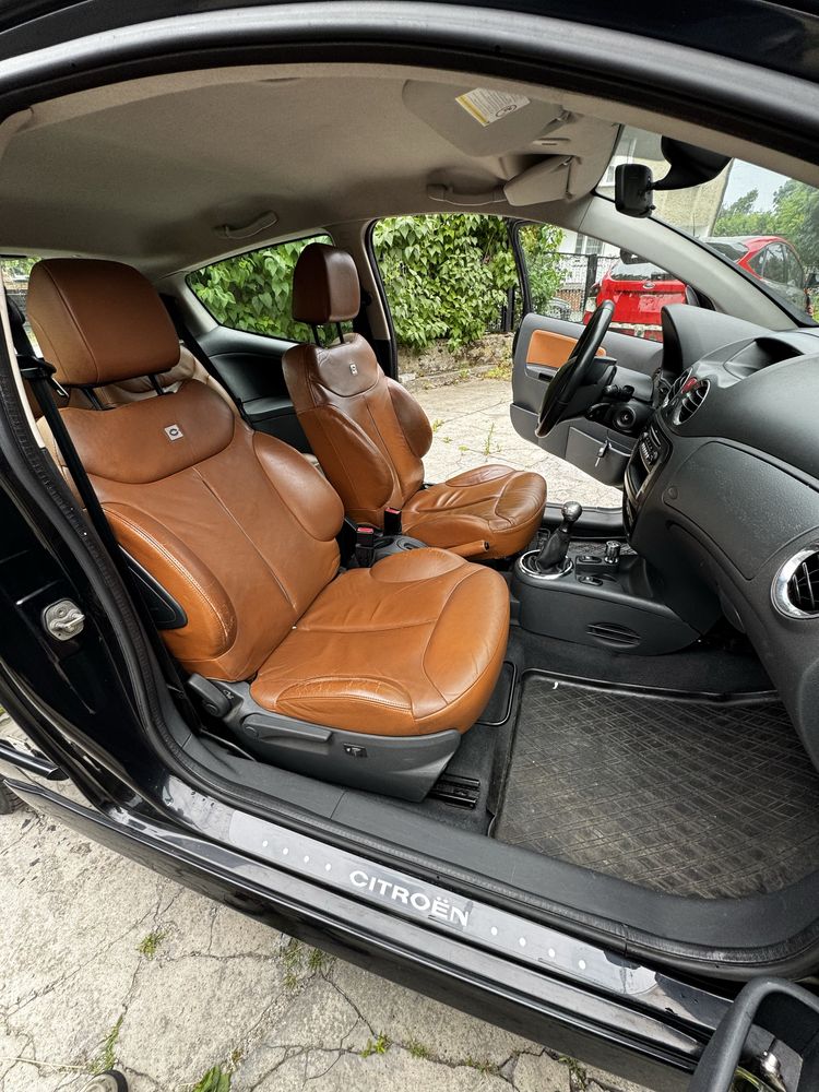 Citroen c2 vts 1.6 122KM Code,LPG, klima, skóra, czujniki parkowania
