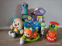 Zabawki interaktywne Fisher Price i inne