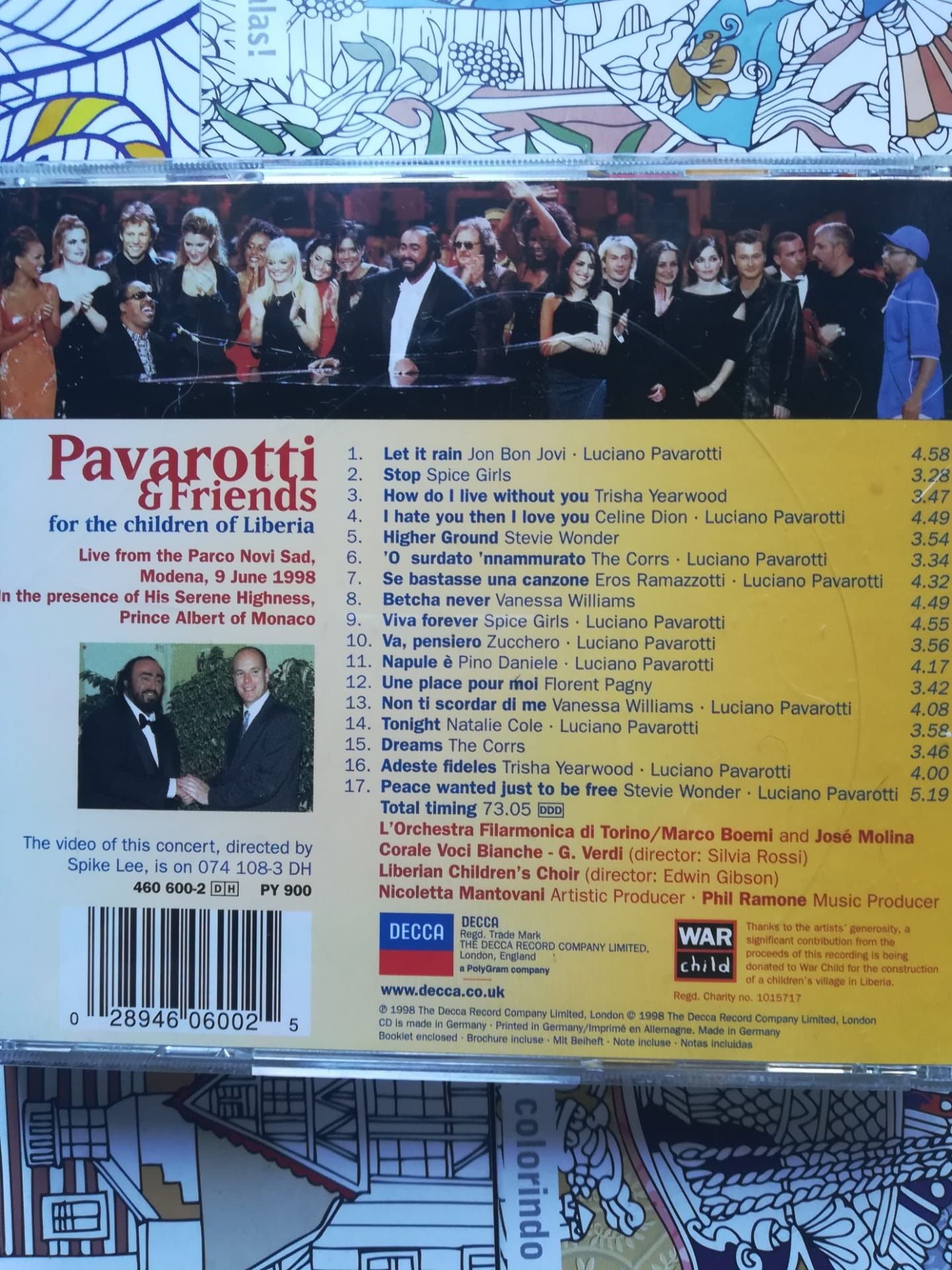 5 CD'S Música, Andrea Bocelli, Grandes Tenores + Vários
