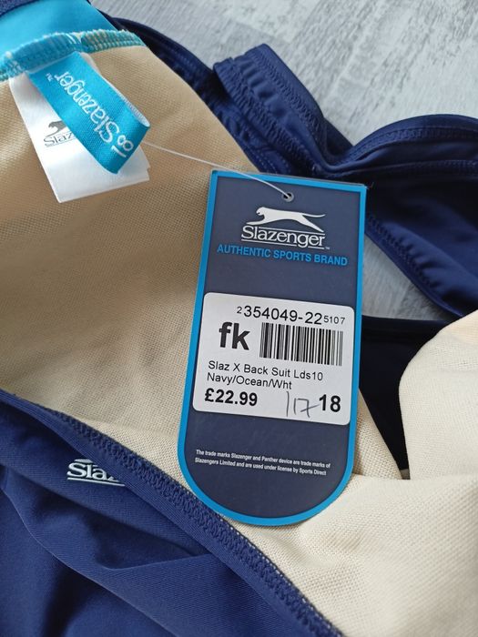 Strój kąpielowy damski jednoczęściowy Slazenger 46