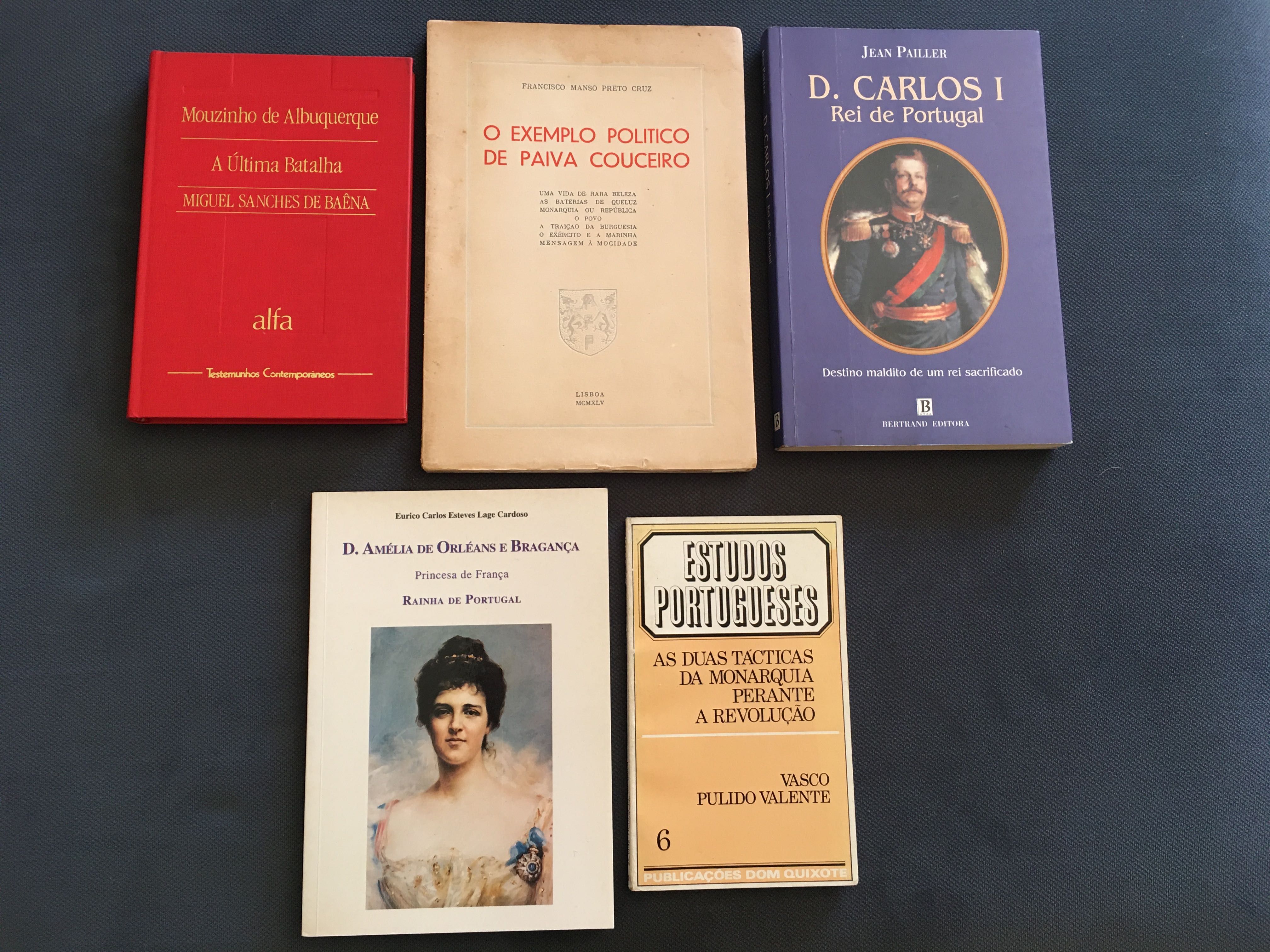 Mouzinho/Paiva Couceiro/D. Carlos/D. Amélia/Tácticas da Monarquia