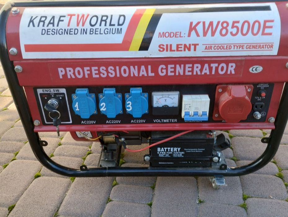 Генератор Kraftworld KW8500E