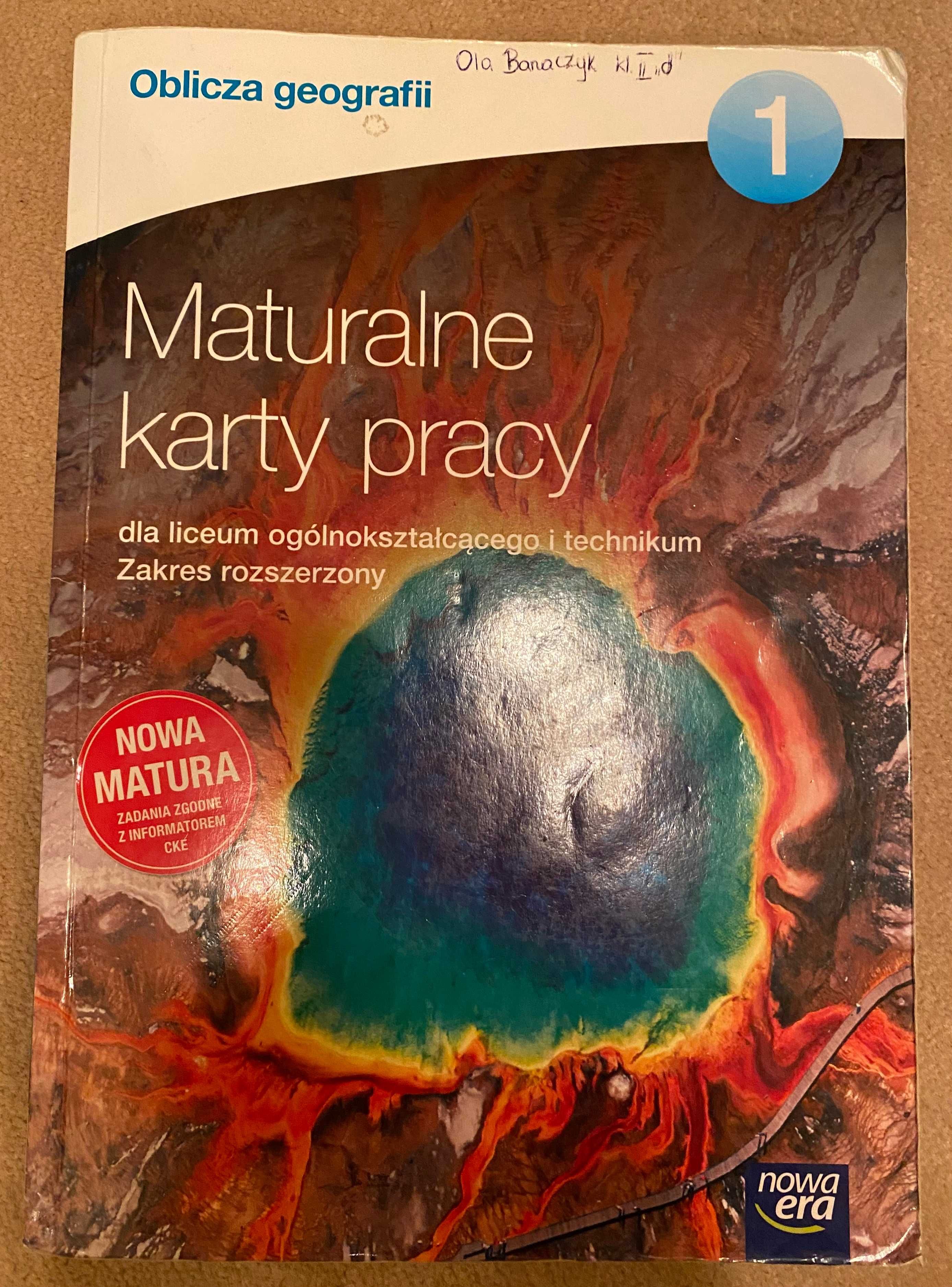 Oblicza geografii maturalne karty pracy 1 ZR