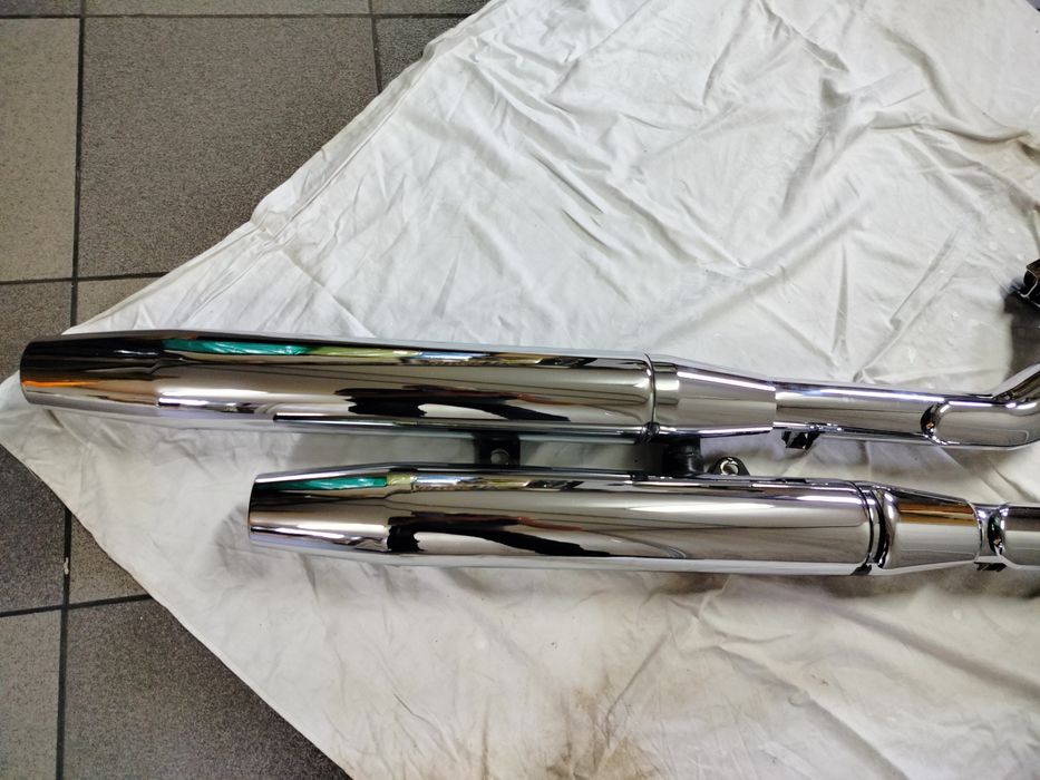 Kompletny układ wydechowy tłumik do Yamahy drag star xvs1100