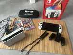 Nintendo switch oled + 2 Gry