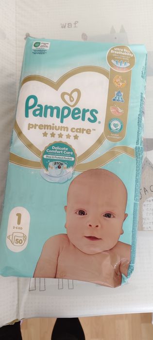 Nowa paczka pampersów