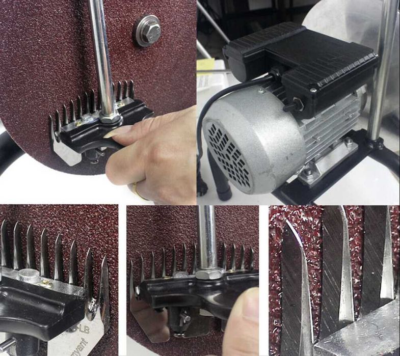 Máquina de afiar pentes/cortadores 450w e Ø 260mm para Maq. de Tosquia