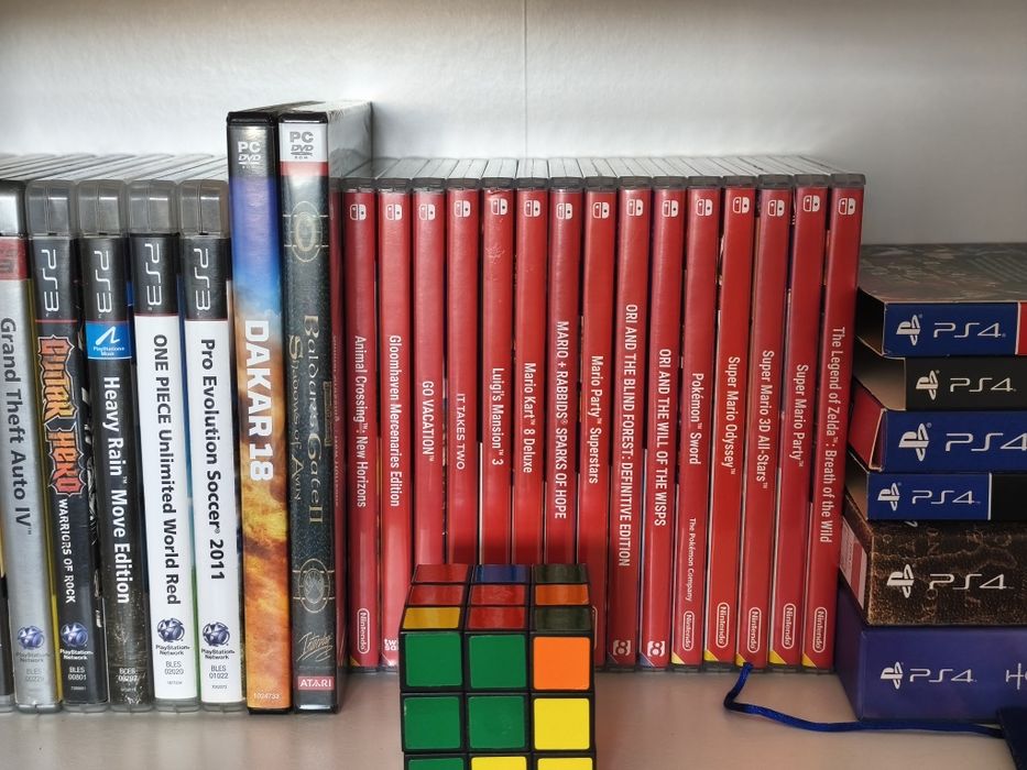 Jogos PC/Nintendo usado & novo selado
