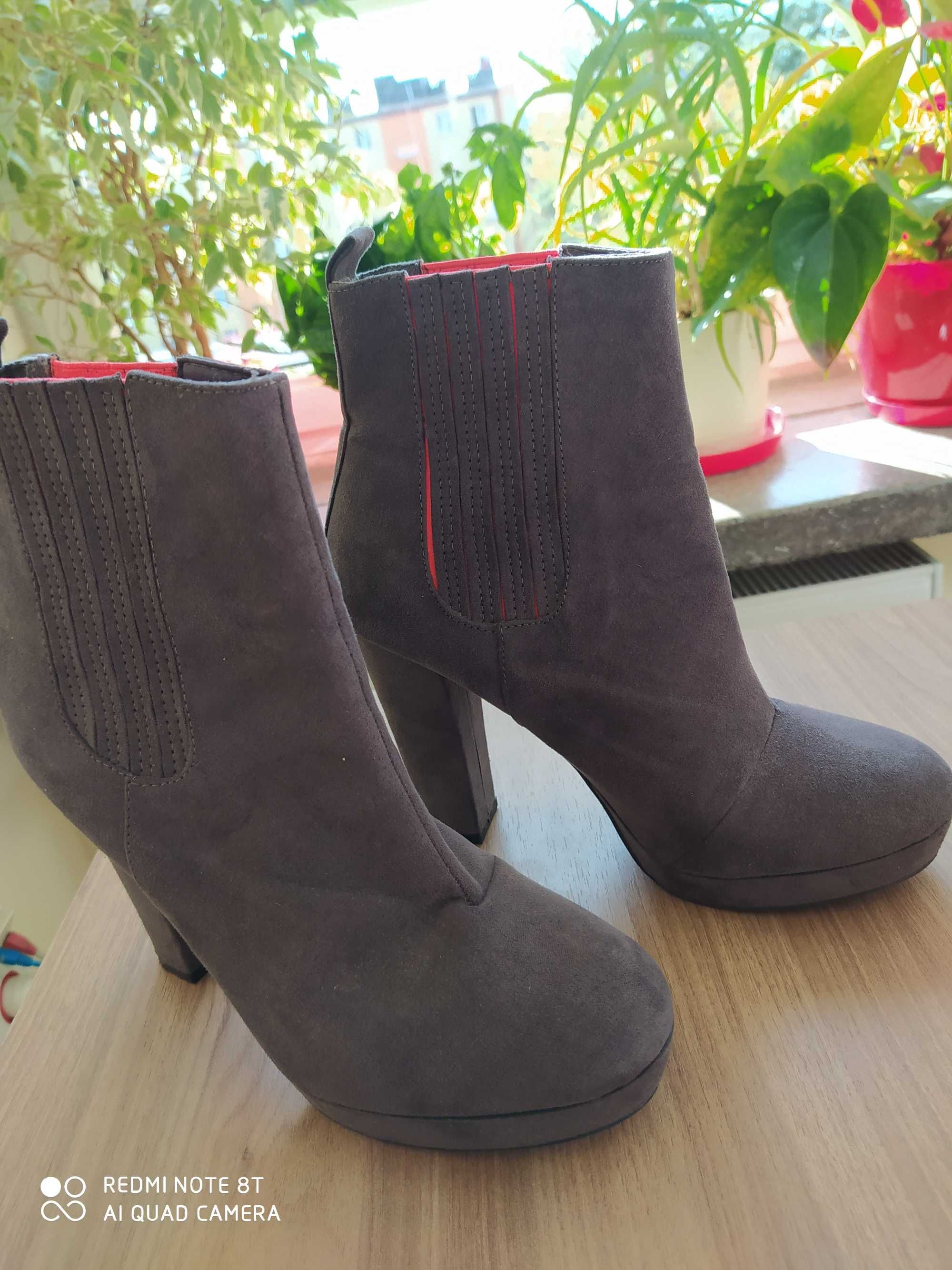 Botki kozaki półbuty rozmiar 38 H&M