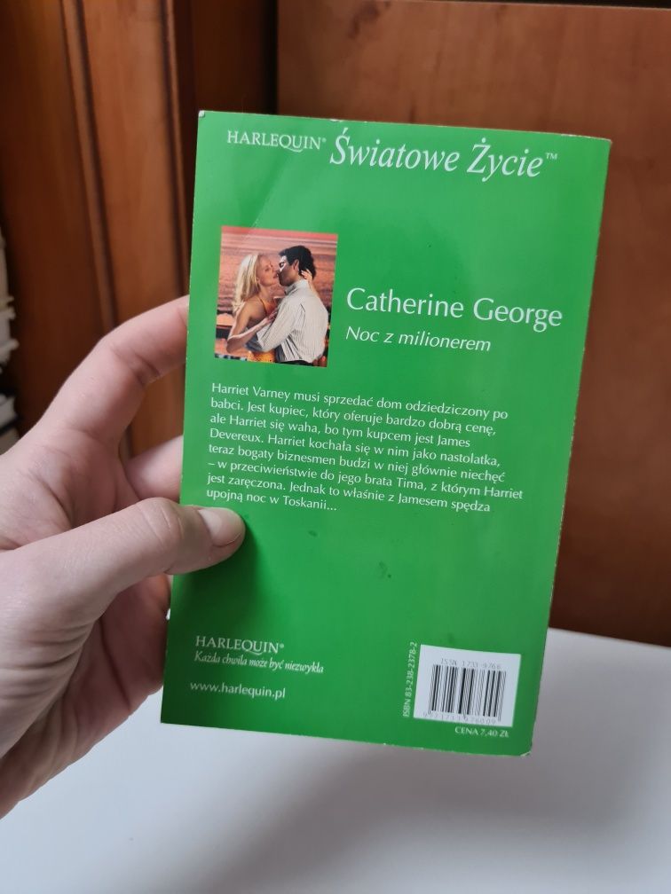 Noc z milionerem - Catherine George harlequin