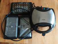 Opiekacz Sandwich GRILL GOFROWNICA 3w1 750W TIROSS