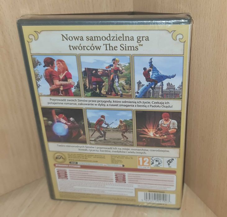 The Sims  Średniowiecze / Nowa / Folia /pc /pl