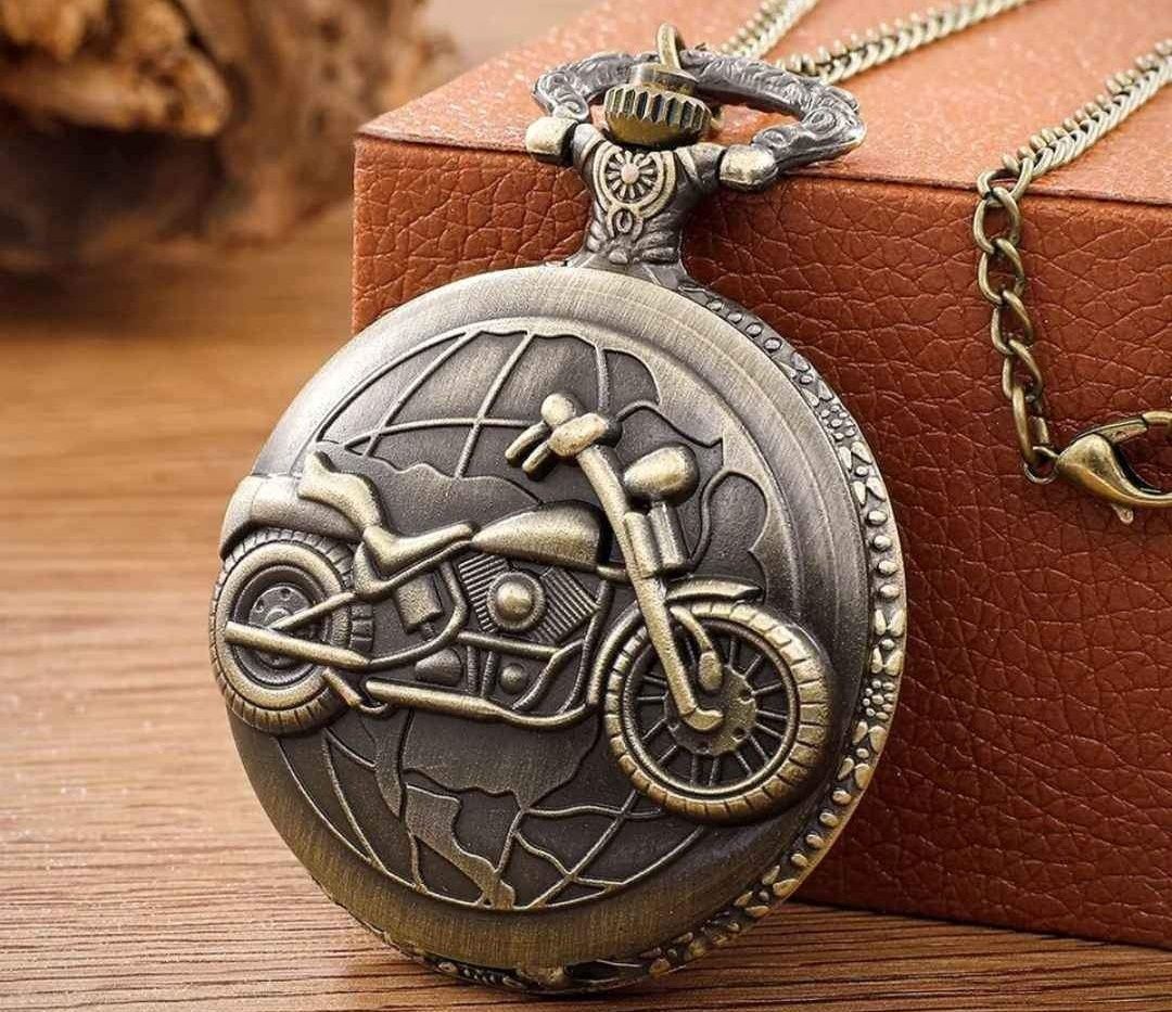 Relógio de bolso  Fashion Vintage Motard - Ctt Grátis 48 Horas