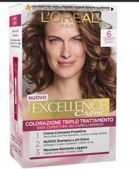 l'oreal paris excellence krem koloryzujący 06 blond ciemnobrązowy