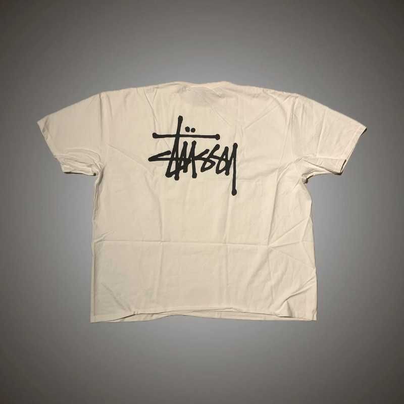 Stussy T-Shirt XXL Natural 10/10 - Basic Stussy Tee