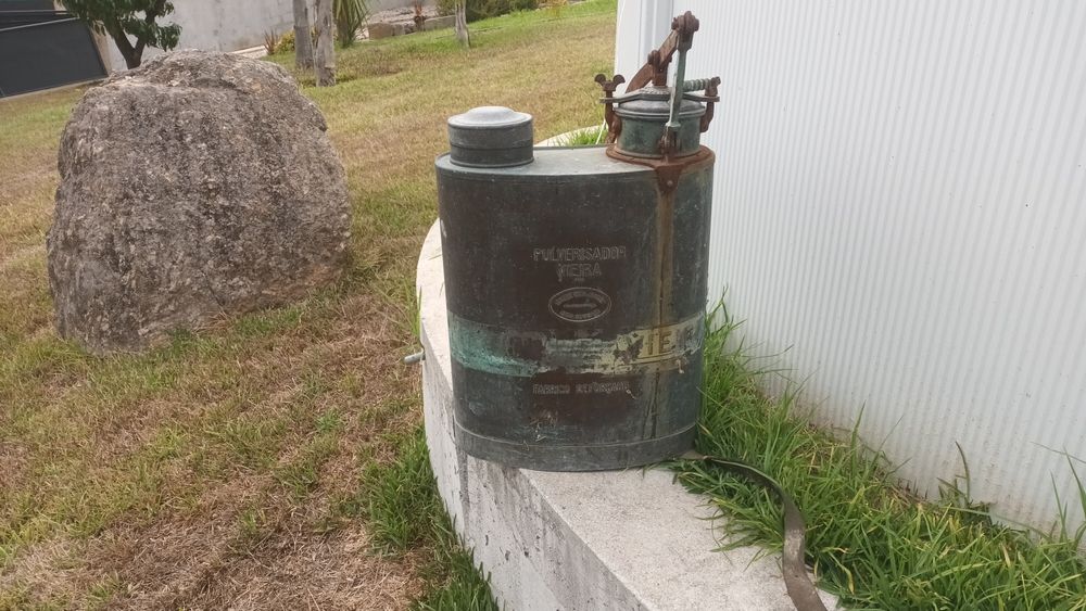 Máquina sulfato antiga