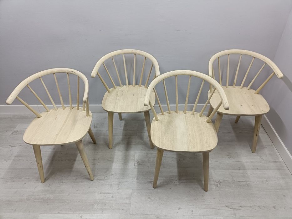 Krzesła drewniane gięte szlifowane do malowania dostępne 15szt