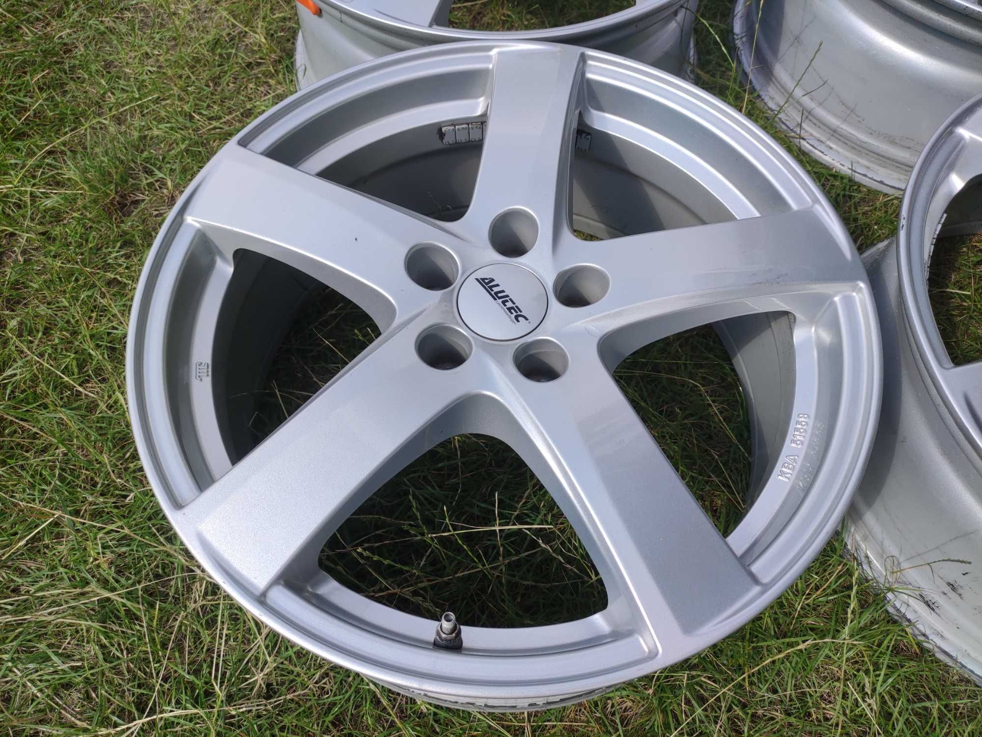 STAN IDEALNY 18 cali ALUTEC 5x112 ET38 Audi VW Seat Skoda CZUJNIKI