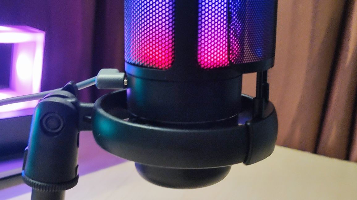 USB Мікрофон з RGB підсвіткою ME6S