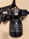 Sprzedam aparat fotograficzny Minolta Dynax 3000i z lampą błyskową