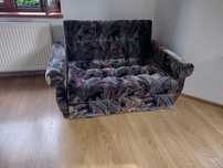 sofa rozkładana, dwuosobowa